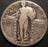 1927-D Standing Quarter - Good