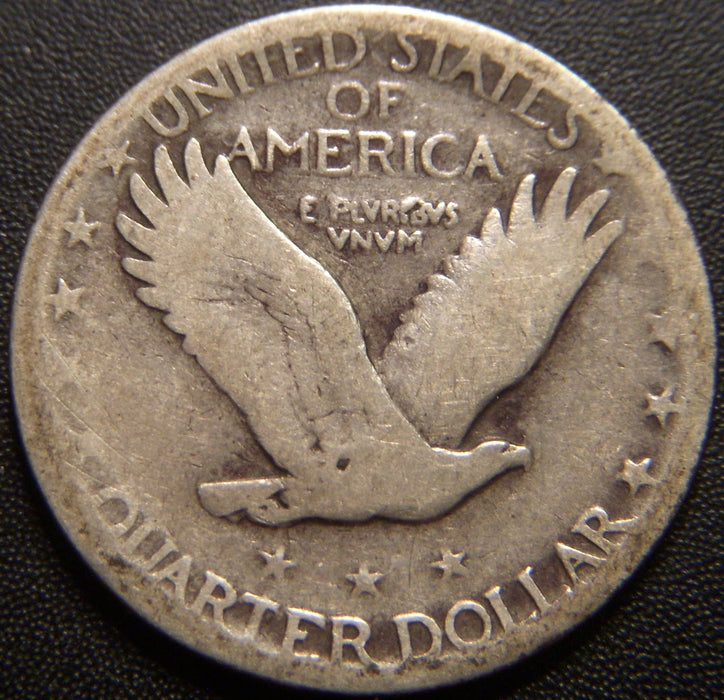 1927-D Standing Quarter - Good