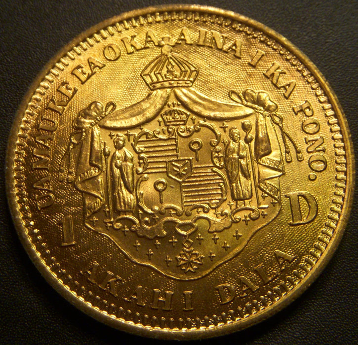 1883 Kalakaua Hawaii Dollar