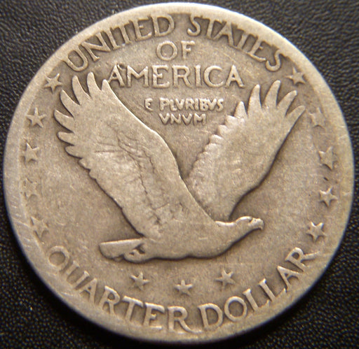 1927-D Standing Quarter - Very Good