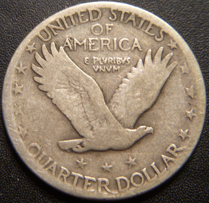 1927-D Standing Quarter - Very Good