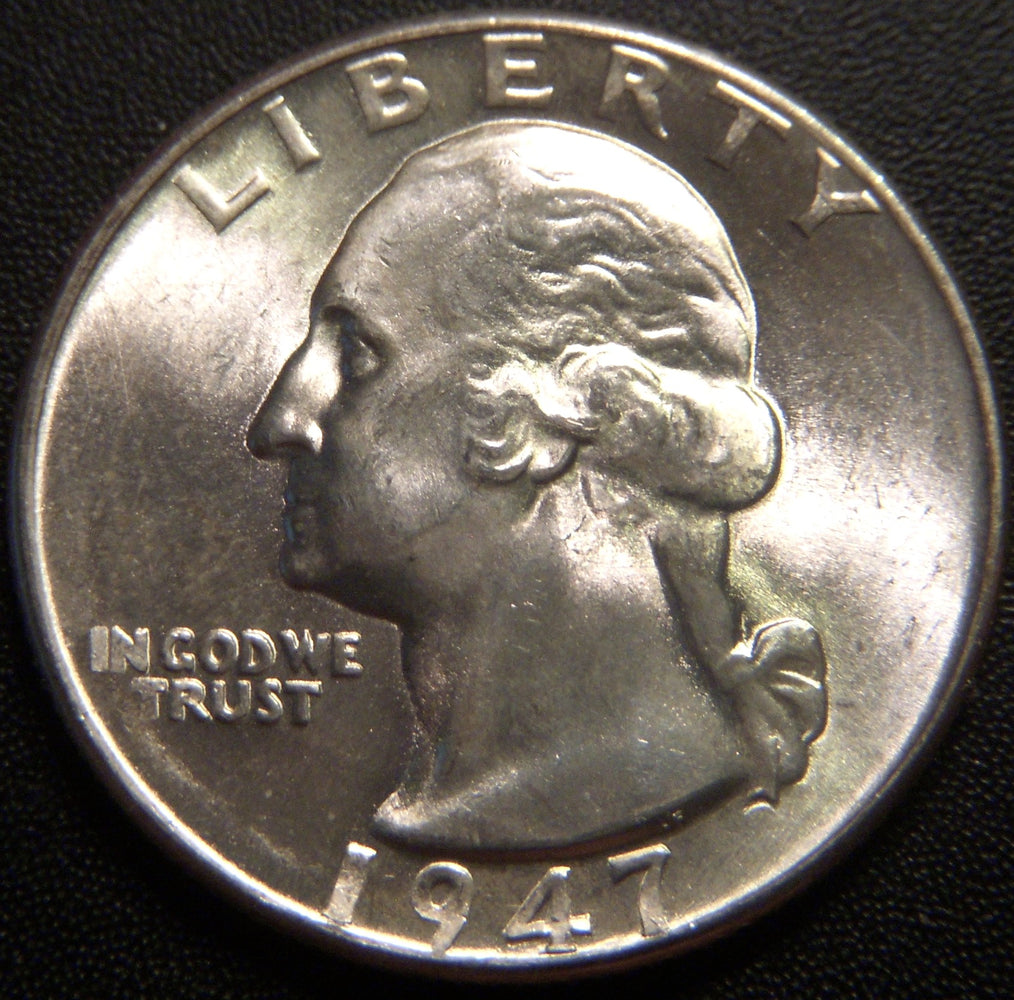 1947-D Washington Quarter - Uncirculated