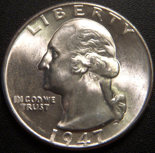 1947-D Washington Quarter - Uncirculated