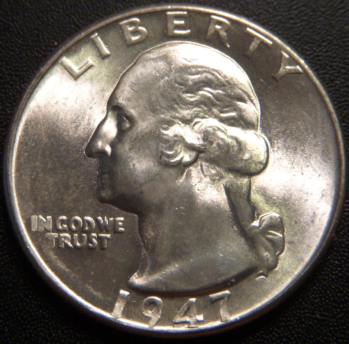 1947-D Washington Quarter - Uncirculated