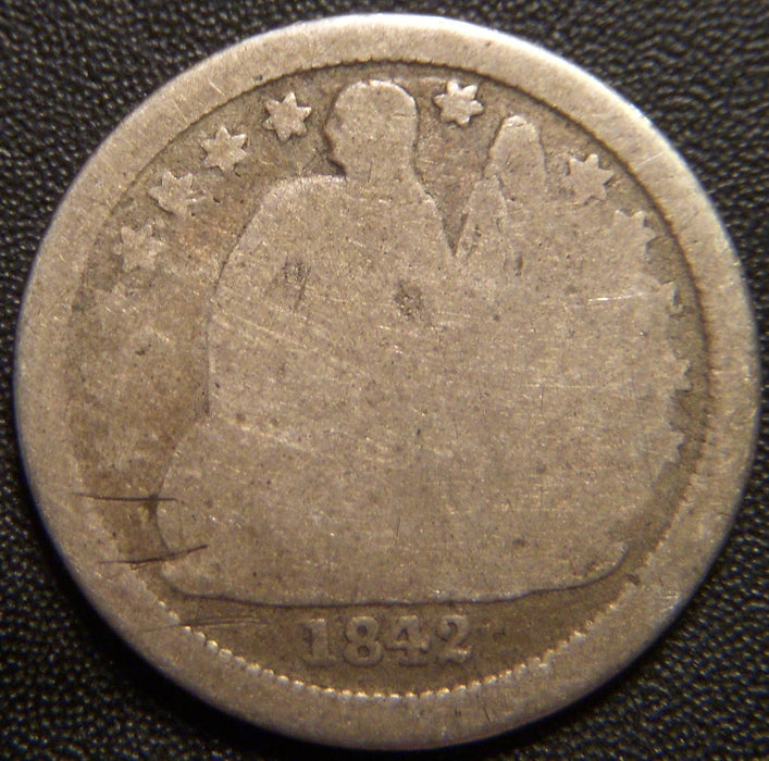 1842-O Seated Dime - Goodish