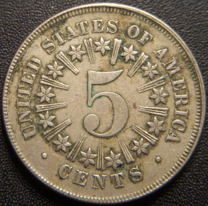 1866 Shield Nickel - Extra Fine