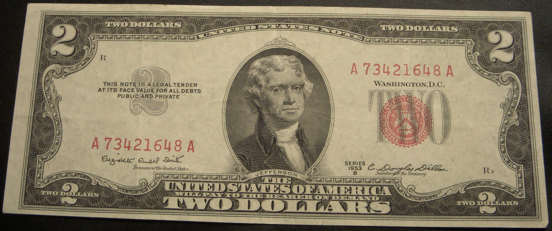 1953B $2 United States Note - FR# 1511