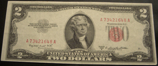 1953B $2 United States Note - FR# 1511