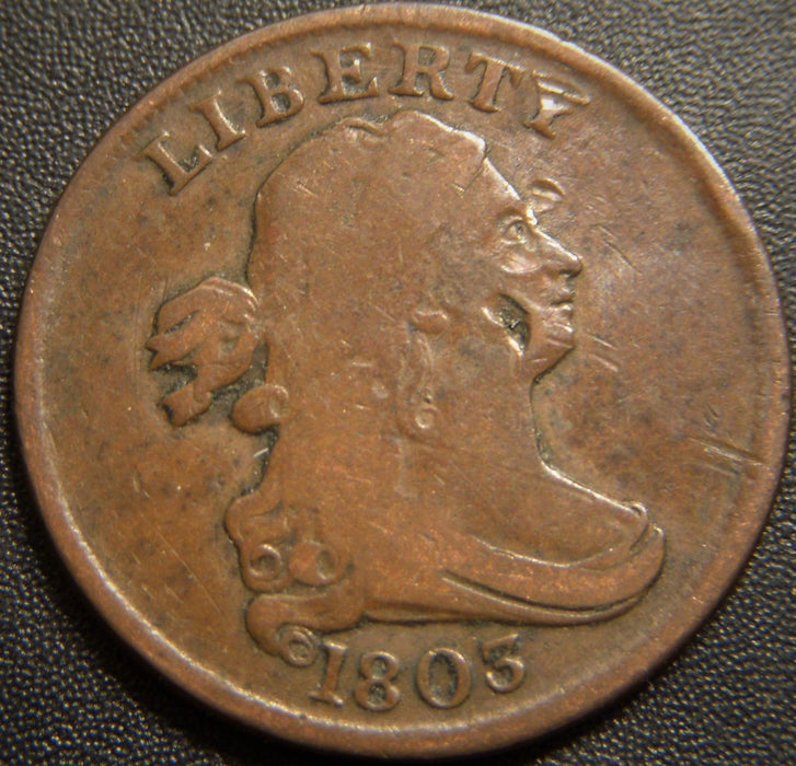 1803 Half Cent - Very Good
