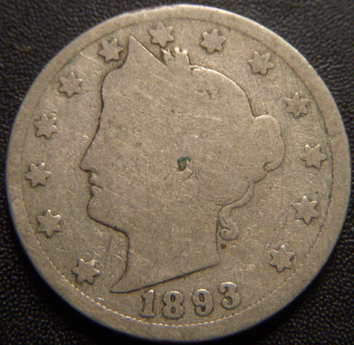 1893 Liberty Nickel - Good