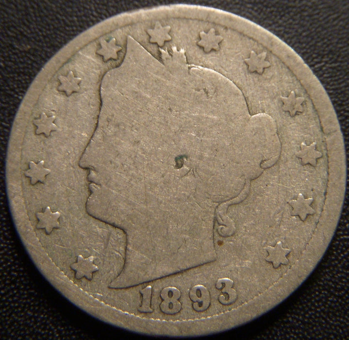 1893 Liberty Nickel - Good