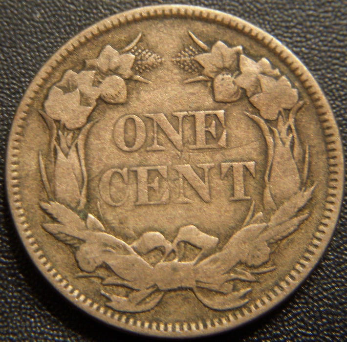 1857 Flying Eagle Cent - Fine