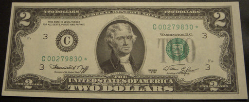 1976 (C) $2 Federal Reserve Note - FR# 1935C* STAR Note
