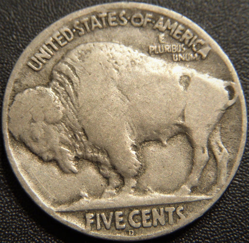 1918-D Buffalo Nickel - Very Good