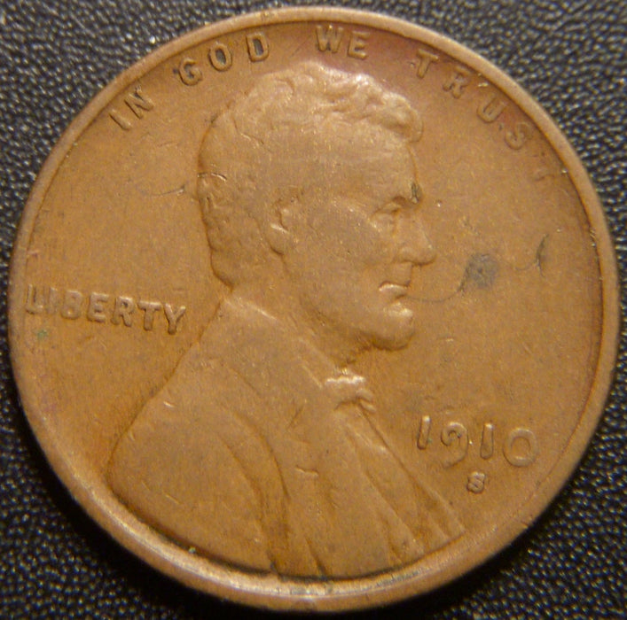 1910-S Lincoln Cent - Fine
