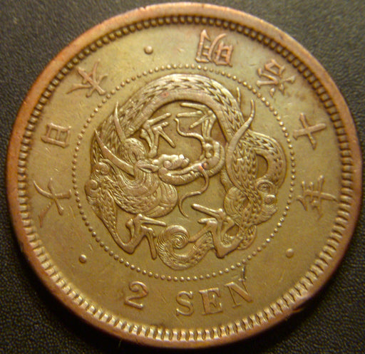 1877 2 Sen - Japan