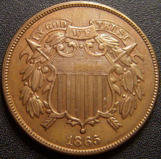 1865 Two Cent - AU