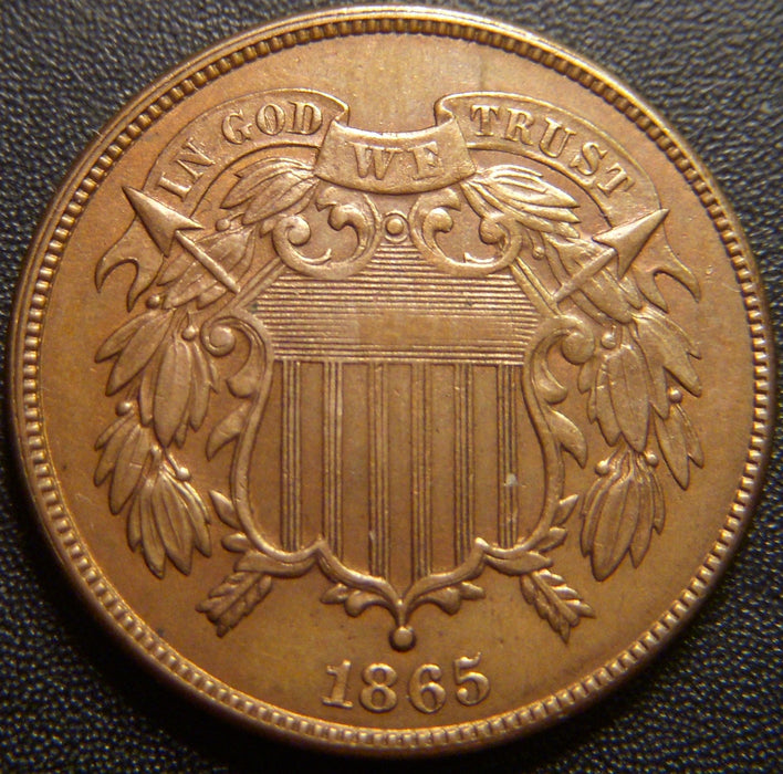 1865 Two Cent - AU