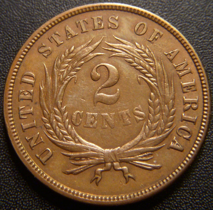 1865 Two Cent - AU