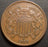 1865 Two Cent - Very Fine