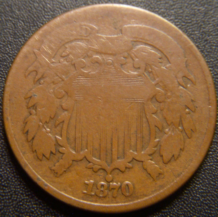 1870 Two Cent - Good