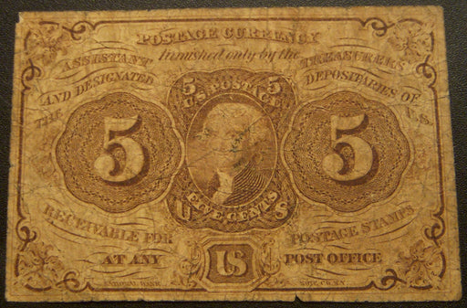 5 Cents Fractional Currency 1st Issue - FR# 1230