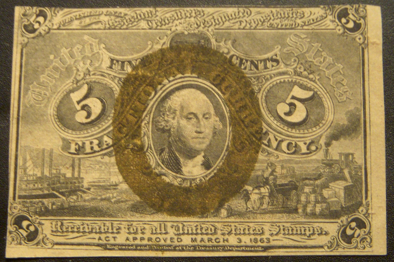 5 Cents Fractional Currency 2nd Issue - FR# 1232