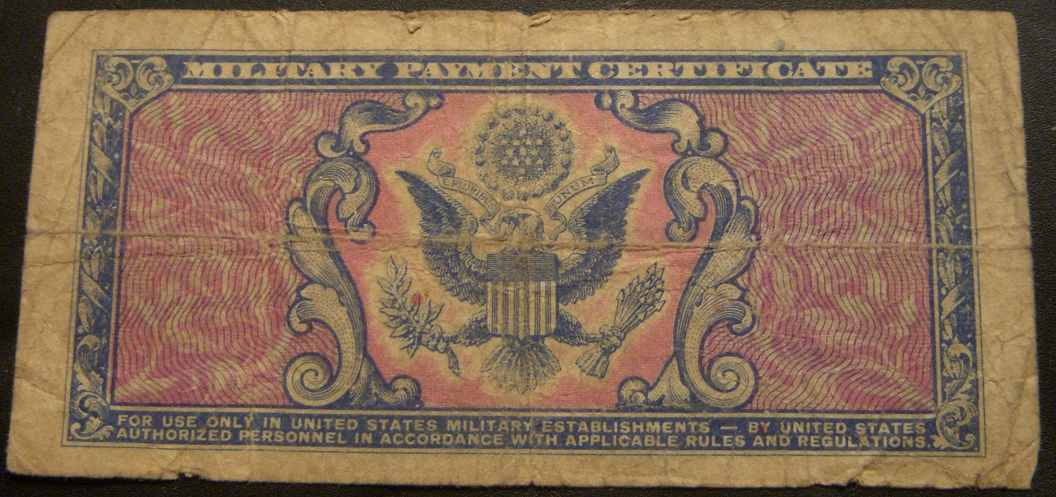 25 Cents Military Payment Certificate - Series 481