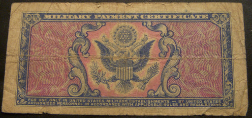 25 Cents Military Payment Certificate - Series 481
