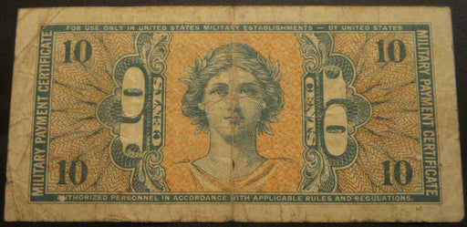 10 Cents Military Payment Certificate - Series 541
