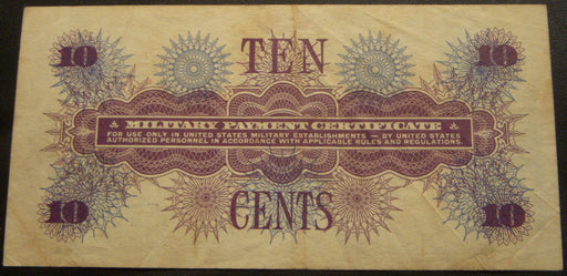 10 Cents Military Payment Certificate - Series 661