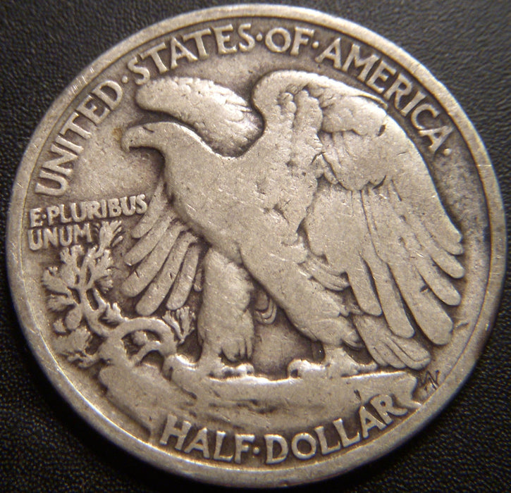 1934 Walking Half Dollar - Very Good
