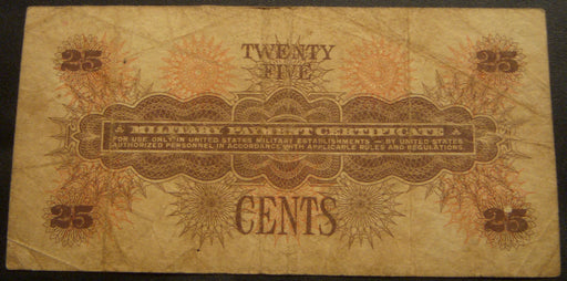 25 Cents Military Payment Certificate - Series 661