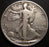 1935 Walking Half Dollar - Very Good