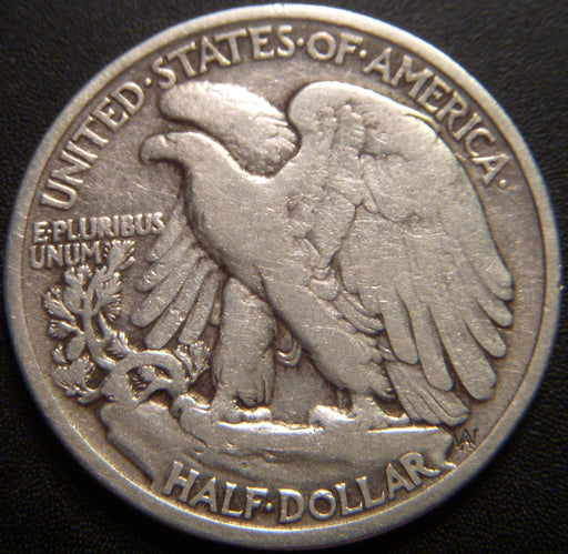1935 Walking Half Dollar - Very Good