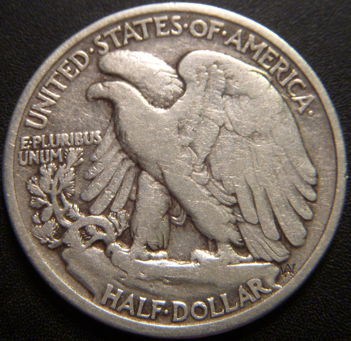 1935 Walking Half Dollar - Very Good