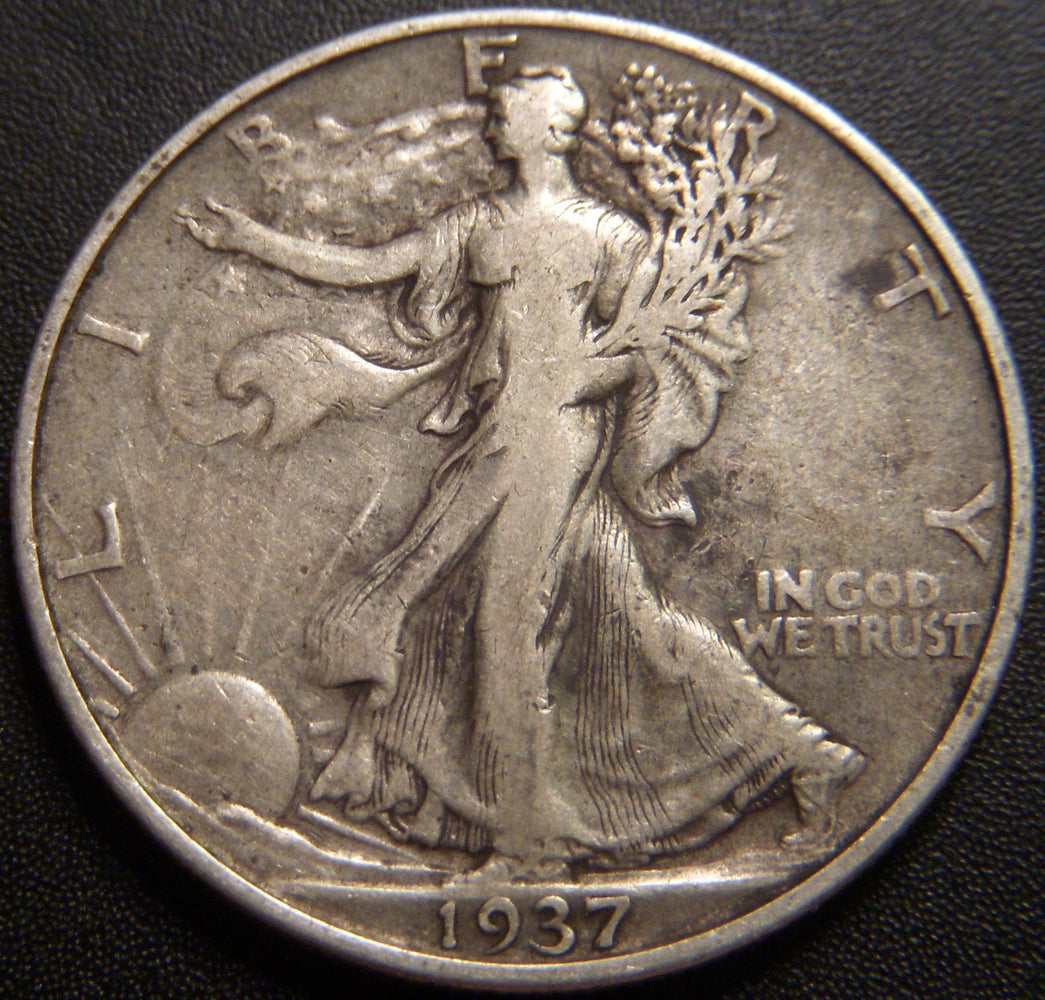 1937 Walking Half Dollar - Very Fine