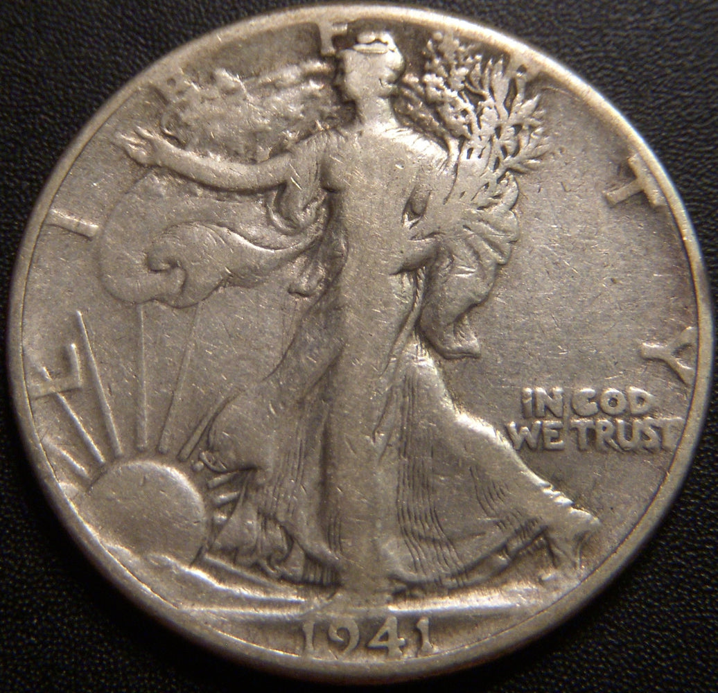 1941 Walking Half Dollar - Fine
