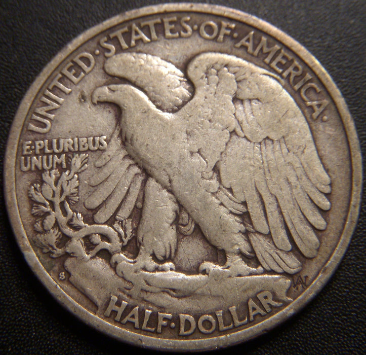 1941-S Walking Half Dollar - Fine