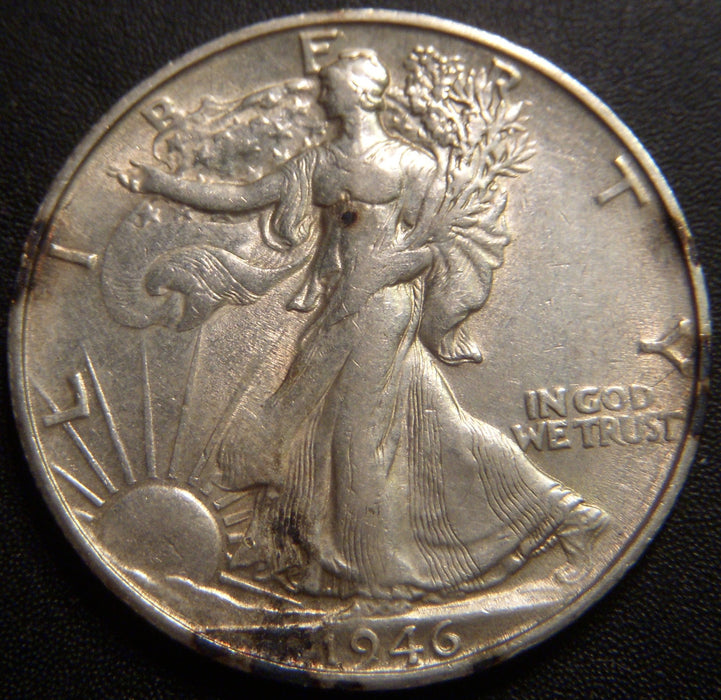 1946-S Walking Half Dollar - Extra Fine