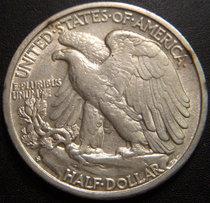 1946-S Walking Half Dollar - Extra Fine