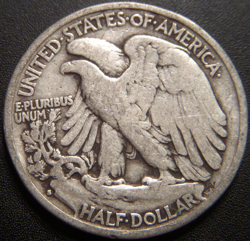 1937-S Walking Half Dollar - Fine