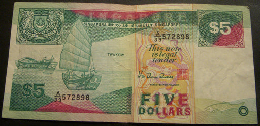 1997 $5 Note - Singapore