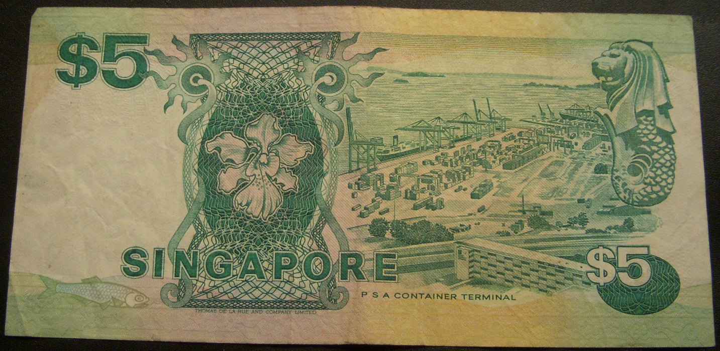 1997 $5 Note - Singapore