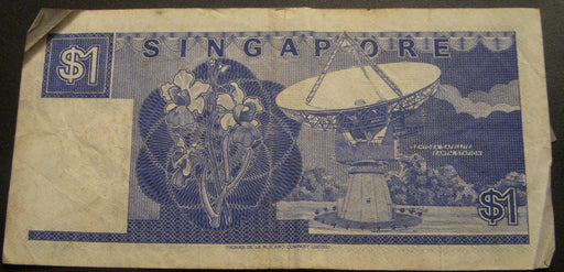 1987 $1 Note - Singapore