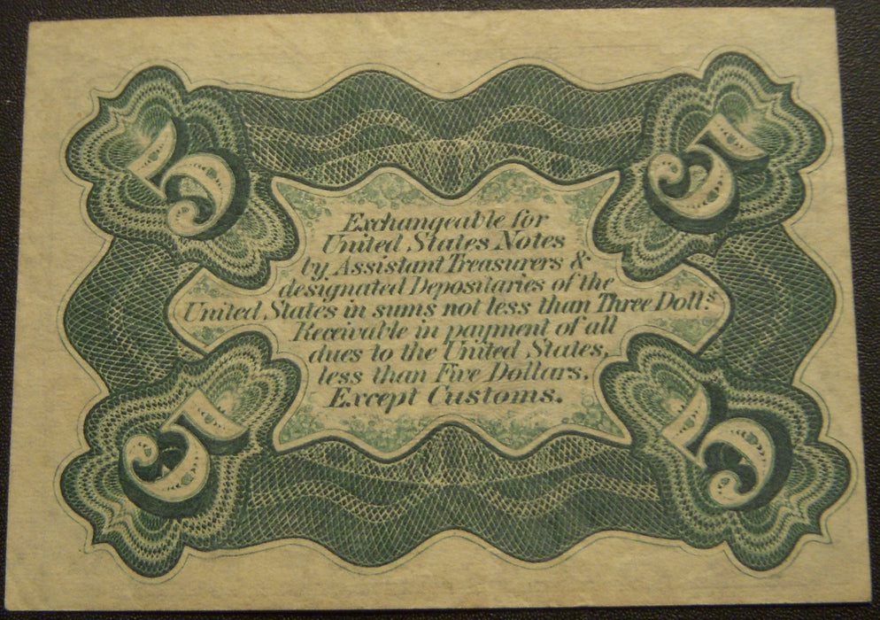 5 Cents Fractional Currency 3rd Issue - FR# 1238