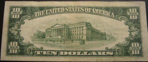 1934C $10 Silver Certificate - FR# 1704