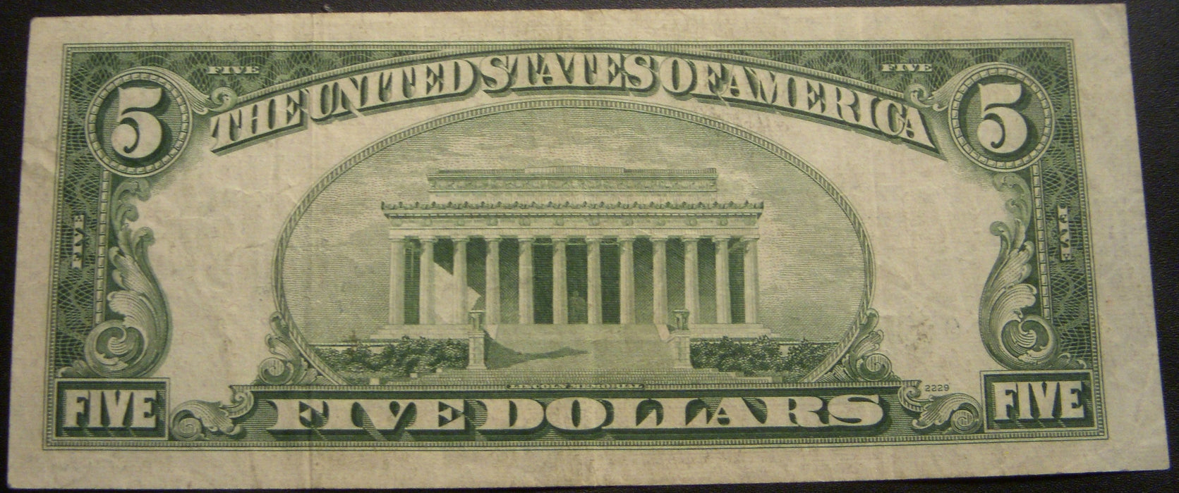 1953 $5 Silver Certificate - FR# 1655* STAR Note