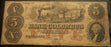 1856 $5 Bank of Columbus, GA Obsolete Note
