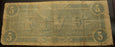 1864 $5 Confederate States of America - T69